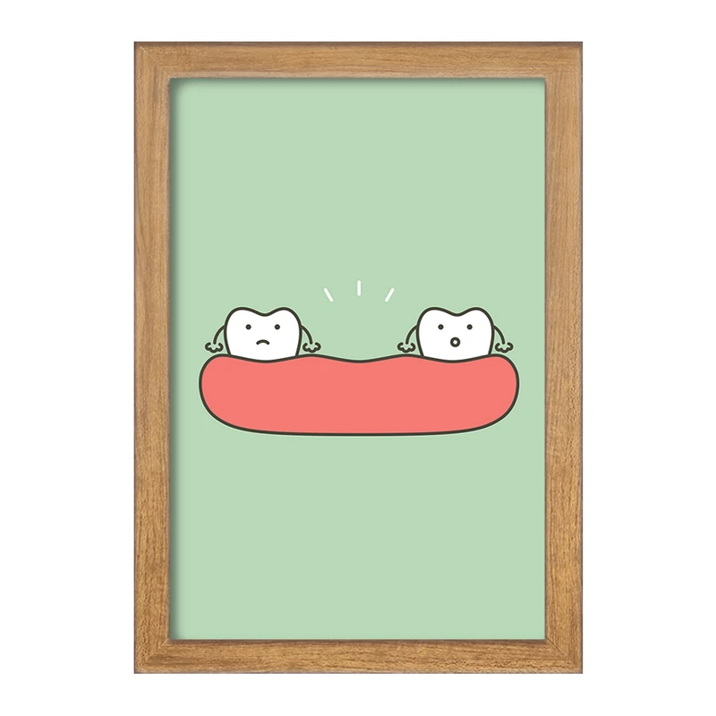 تابلو خندالو مدل دندان و دندانپزشکی کودکانه کد 27757