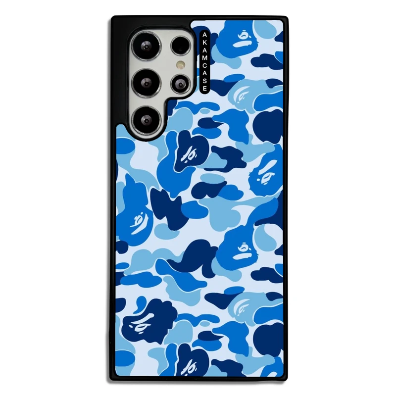 کاور آکام مدل AMC-WSGS22U-BLUE-26 مناسب برای گوشی موبایل سامسونگ Galaxy S22 Ultra
