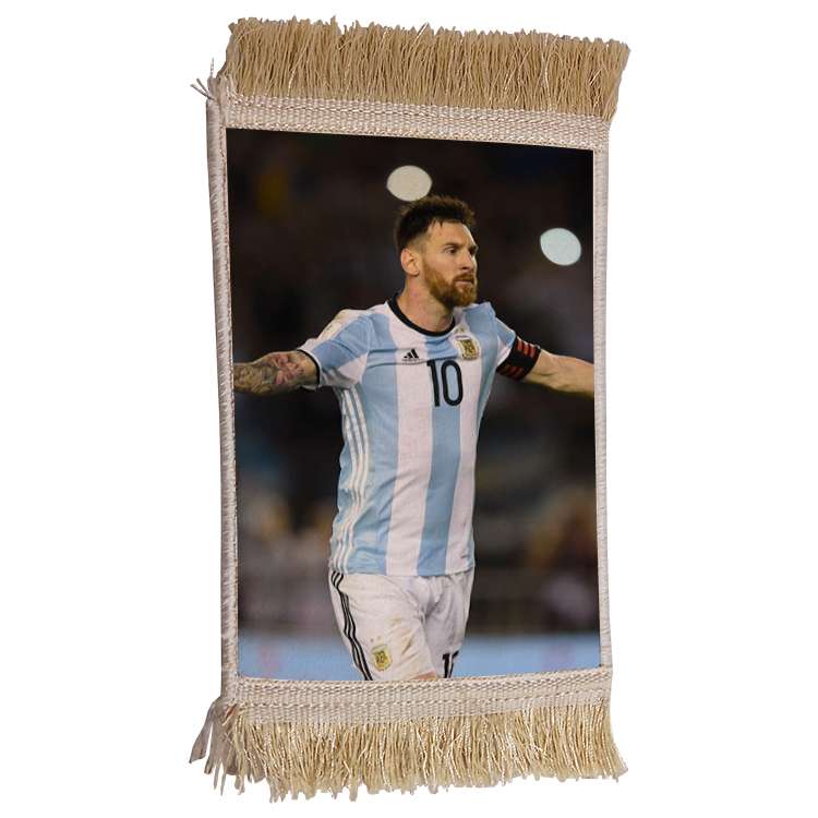 فرش ماشینی دیوارکوب مدل مسی کد 24