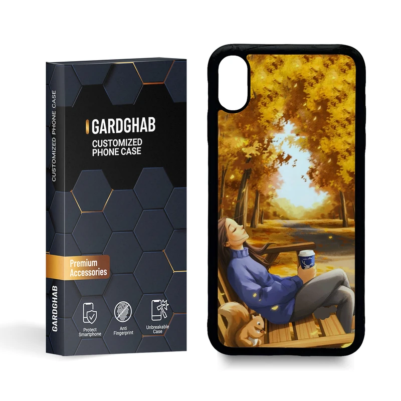 کاور گارد قاب مدل دخترانه مناسب برای گوشی موبایل اپل iphone xs max