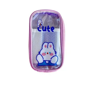 جامدادی مدل شفاف طرح کارتونی کد cute1