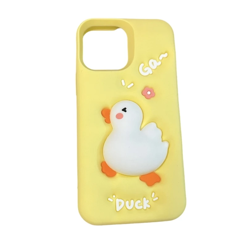 کاور مدل فانتزی طرح اردک کد 1155 مناسب برای گوشی موبایل اپل iPhone 15