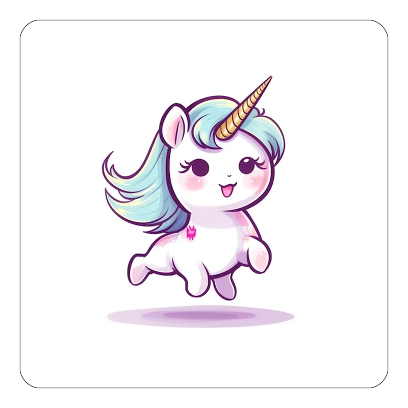 مگنت کاکتی طرح اسب تک شاخ و یونیکورن مدل mp29551