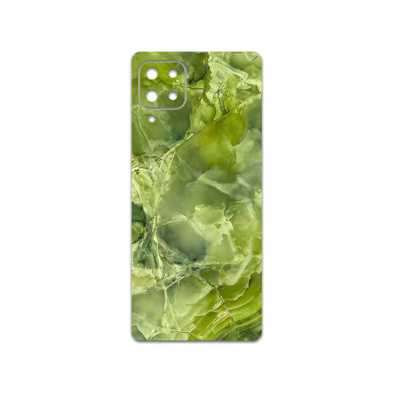 برچسب پوششی ماهوت مدل Green Crystal Marble مناسب برای گوشی موبایل سامسونگ Galaxy M62