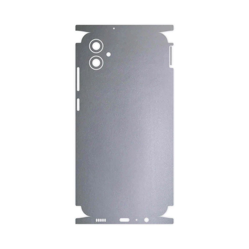 برچسب پوششی ماهوت مدل Matte-Silver-FullSkin مناسب برای گوشی موبایل سامسونگ Galaxy M04