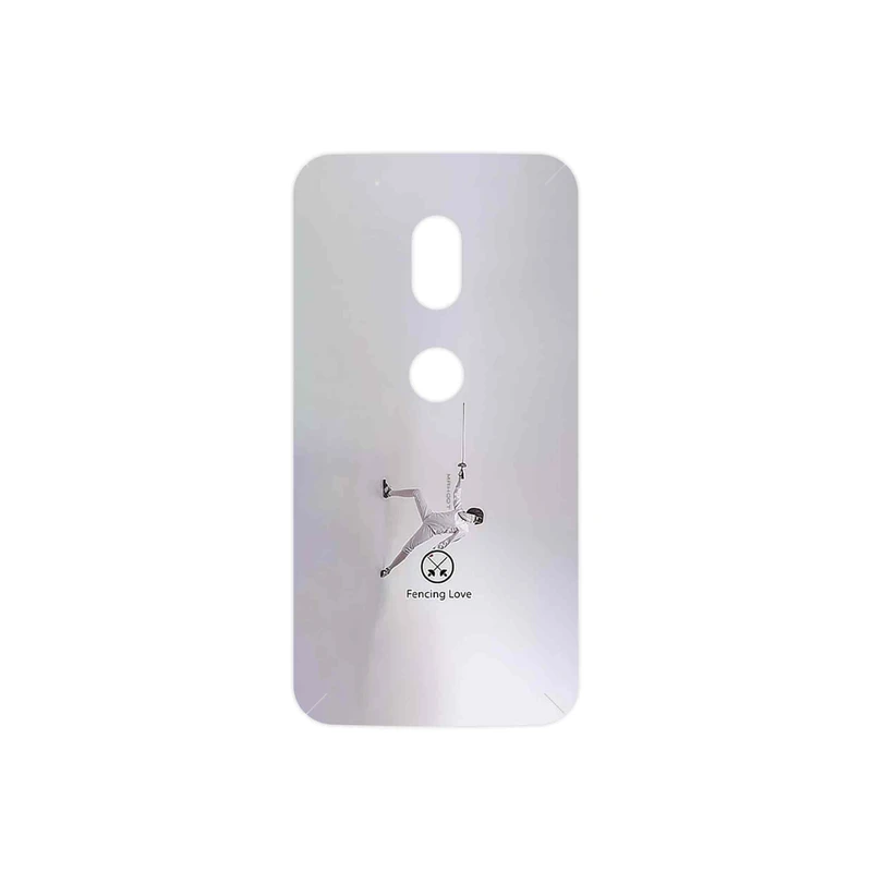 برچسب پوششی ماهوت مدل Fencing مناسب برای گوشی موبایل موتورولا Moto G4 Play
