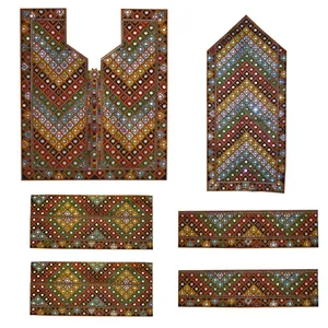 پارچه سوزن دوزی مدل P-14 مجموعه 6 عددی