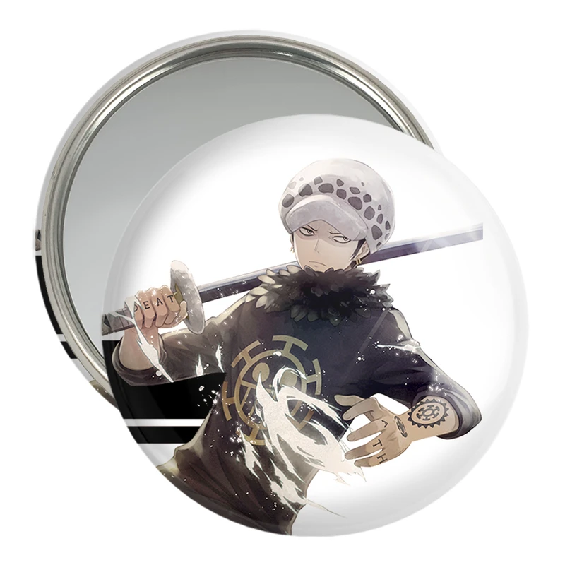 آینه جیبی خندالو مدل ترافلگر انیمه One Piece  کد 17286