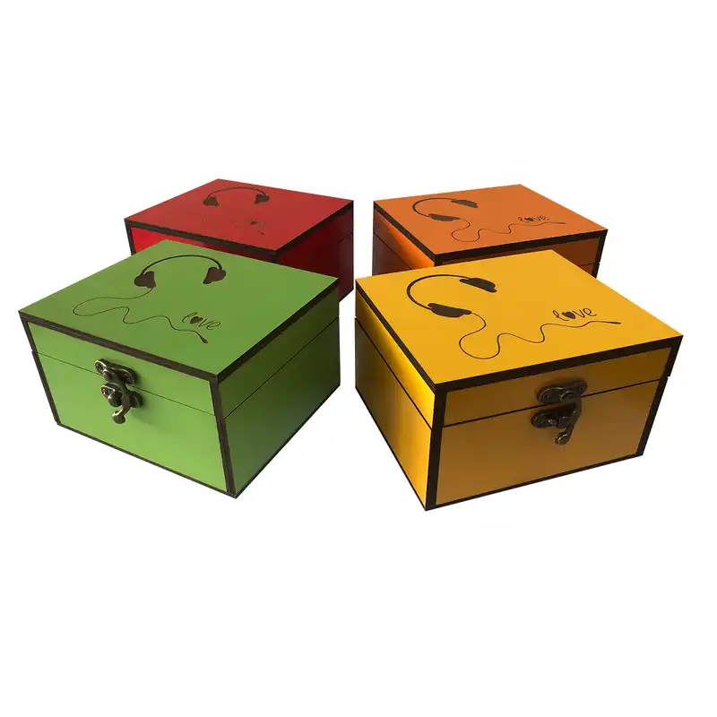 جعبه هدیه چوبی مدل b11