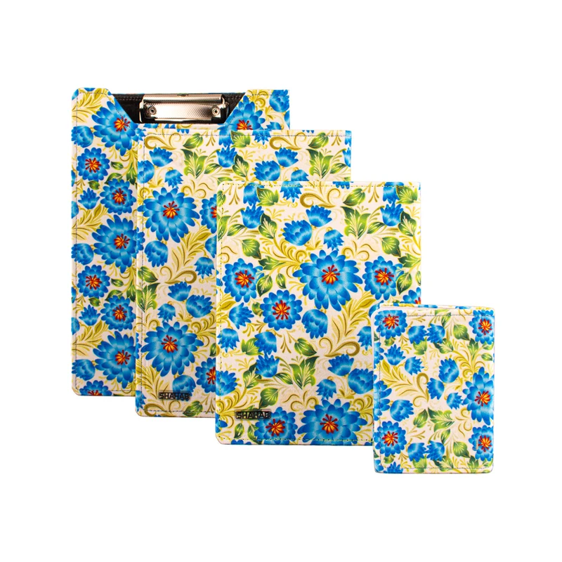 بسته لوازم تحریر شهاب مدل گلدار کد Lo212 مجموعه 4 عددی