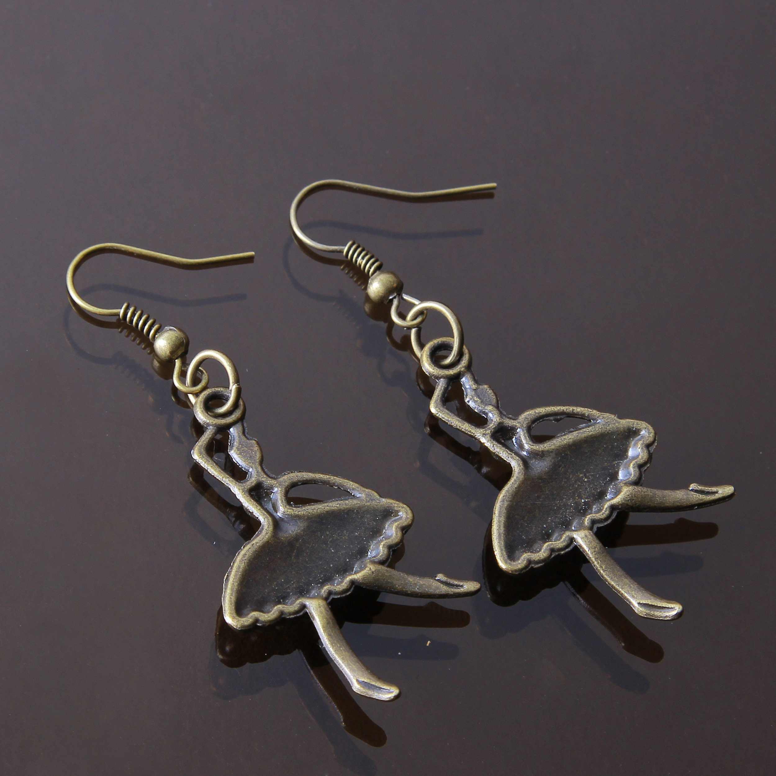 گوشواره دخترانه بازرگانی میلادی کد GZN_097