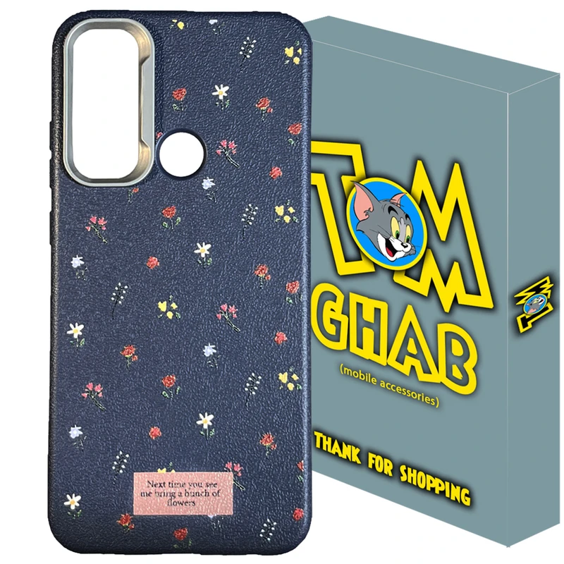 کاور تام قاب مدل گل دار طرح رز مناسب برای گوشی موبایل شیائومی Redmi Note 8