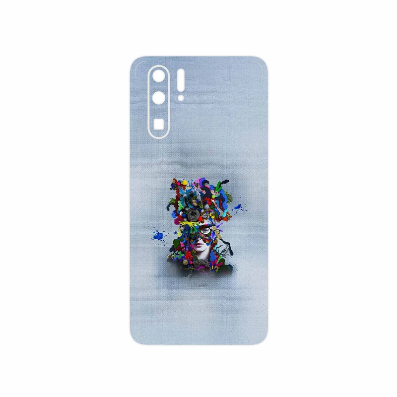 برچسب پوششی ماهوت مدل Collage of surreal Portrait of Women 4 مناسب برای گوشی موبایل هوآوی P30 Pro