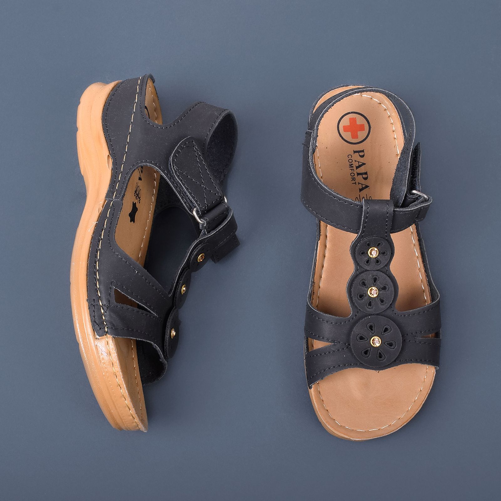 صندل زنانه پاپا مدل BK.2498 -  - 4