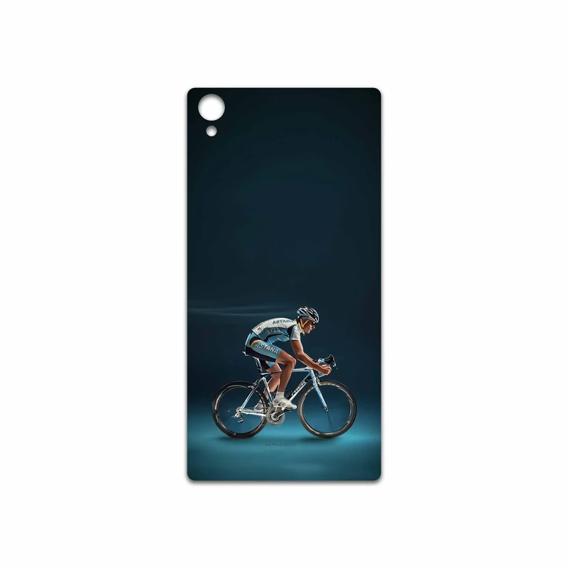 برچسب پوششی ماهوت مدل Road cycling مناسب برای گوشی موبایل سونی Xperia Z1