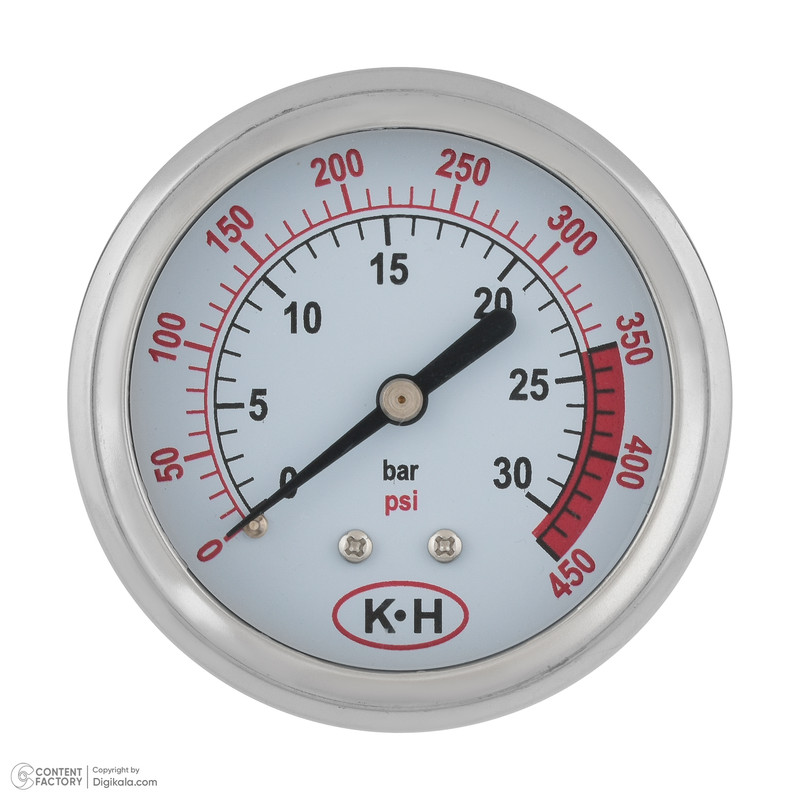 گیج 30 بار مدل KHC-30 سایز 1/4 اینچ