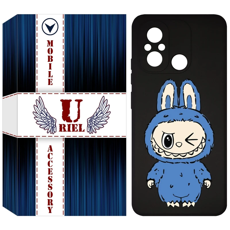 کاور یوریل مدل KSH کد 116 طرح عروسک لبوبو مناسب برای گوشی موبایل شیائومی Redmi 12C