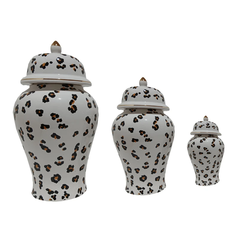 بانکه مدل جینجر جار طرح خالدار کد ۵۱۵ مجموعه سه عددی