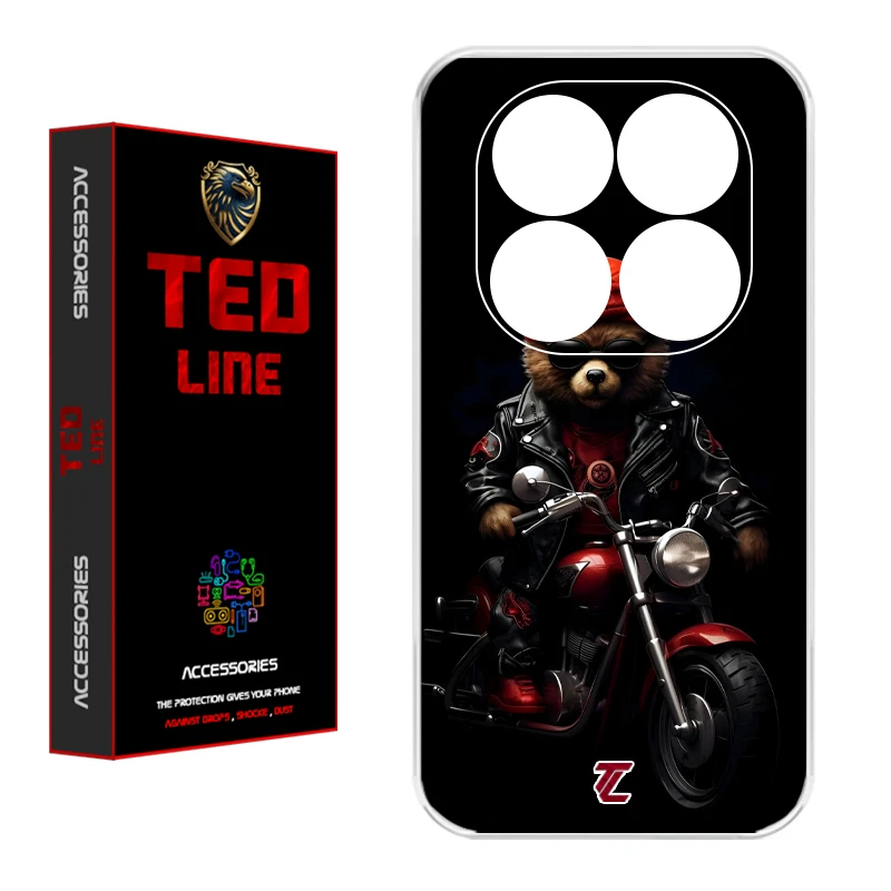 کاور تد لاین طرح تدی کد 1136 مناسب برای گوشی موبایل شیائومی Poco X7 / Redmi Note 14 Pro 4G