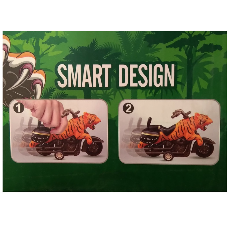 موتور بازی مدل حیوانات وحشی طرح شیر