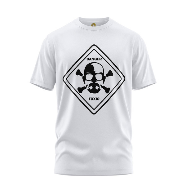 تی شرت آستین کوتاه مردانه هومرو مدل TW296 طرح بریکینگ بد هایزنبرگ