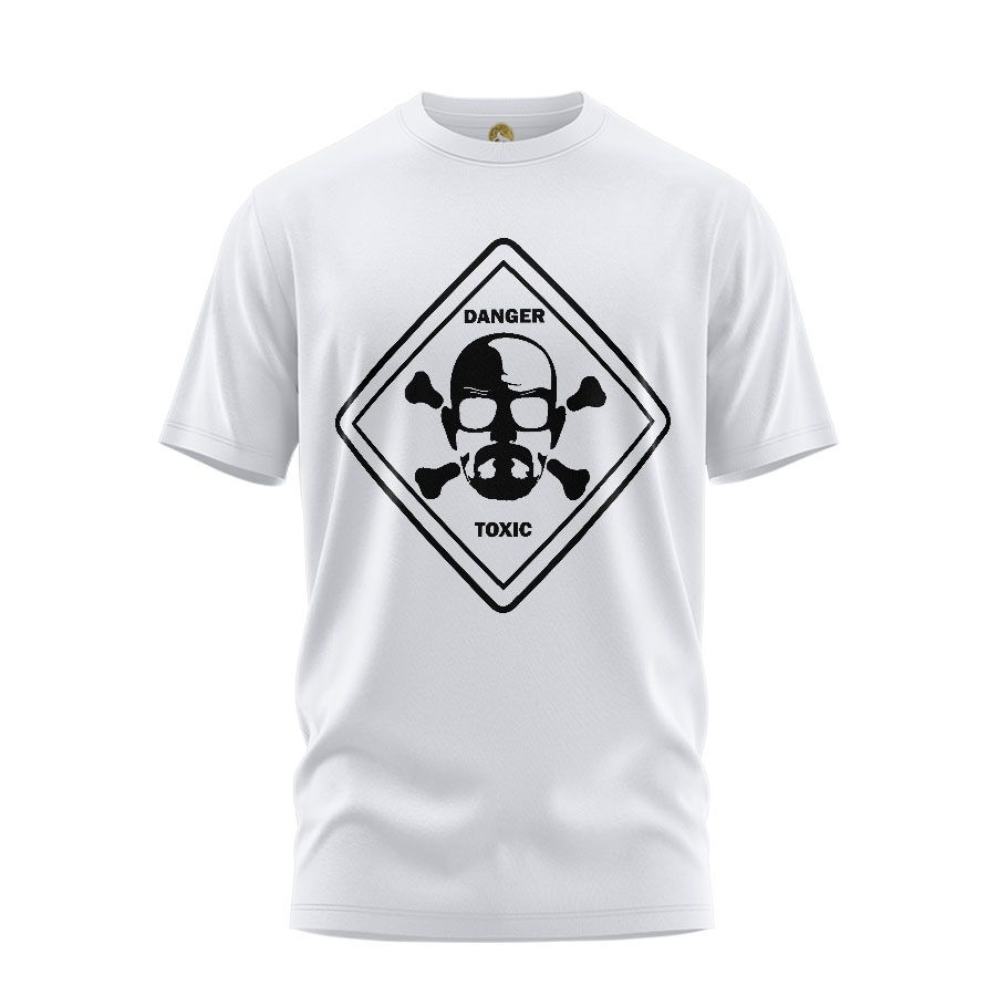 تی شرت آستین کوتاه مردانه هومرو مدل TW296 طرح بریکینگ بد هایزنبرگ -  - 1