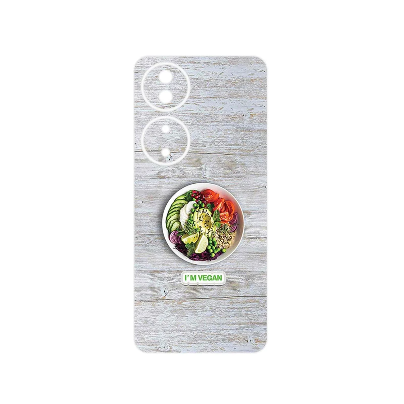 برچسب پوششی ماهوت مدل Im_vegan مناسب برای گوشی موبایل آنر X7b