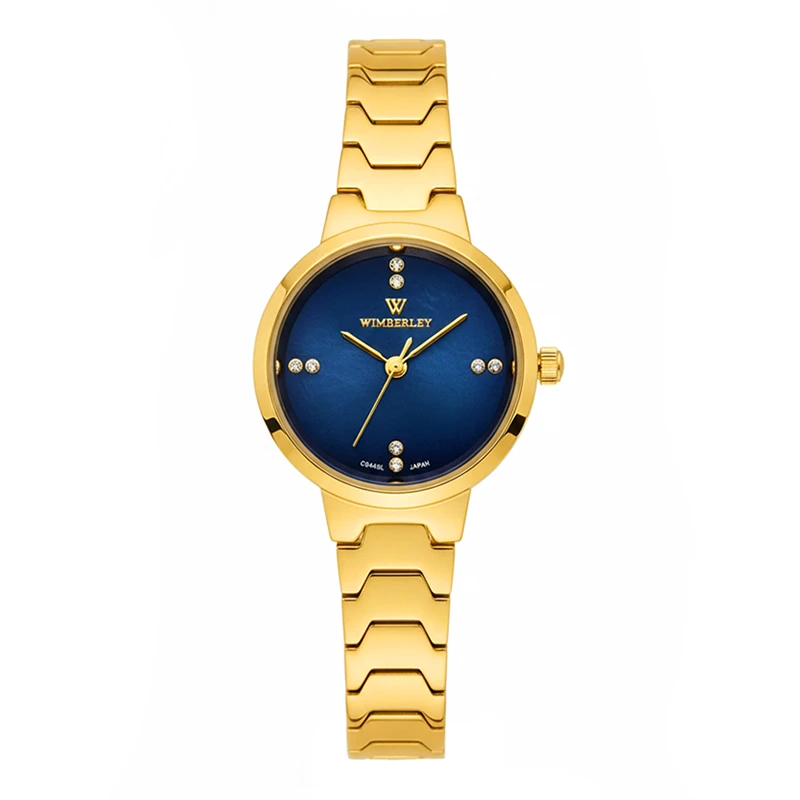 ساعت مچی عقربه‌ای کوارتز زنانه ویمبرلی مدل WB-CS445L