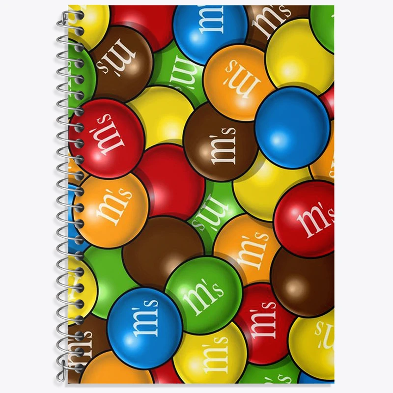 دفتر لغت 50 برگ خندالو طرح M&M کد N2069