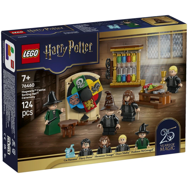 لگو ۱۲۴ تکه سری هر‌ی‌پاتر مدل Hogwarts Castle: Sorting Hat Ceremony کد 76460