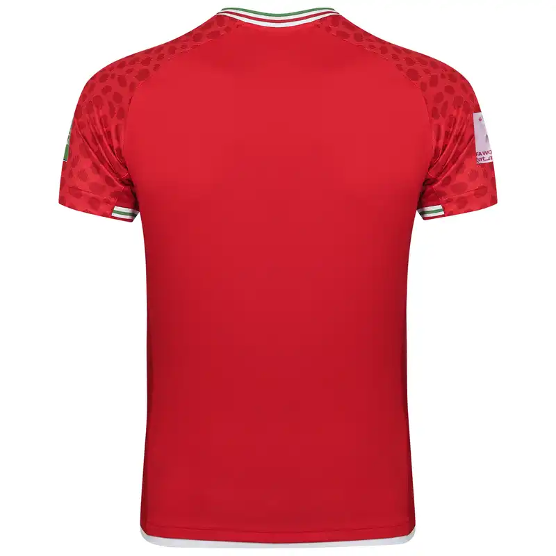 تی شرت ورزشی مردانه مروژ مدل تیم ملی ایران جام جهانی قطر کد 2022 away