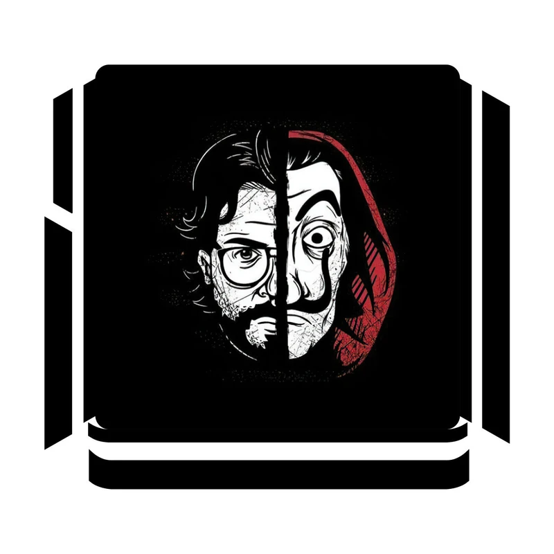 برچسب پلی استیشن ۴ اسلیم مدل خانه کاغذی 