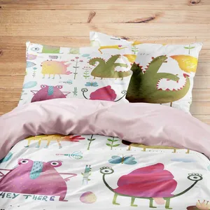 سرویس خواب مدوپد طرح کج و‌کوله ها مدل mod00547 یک نفره 4 تکه