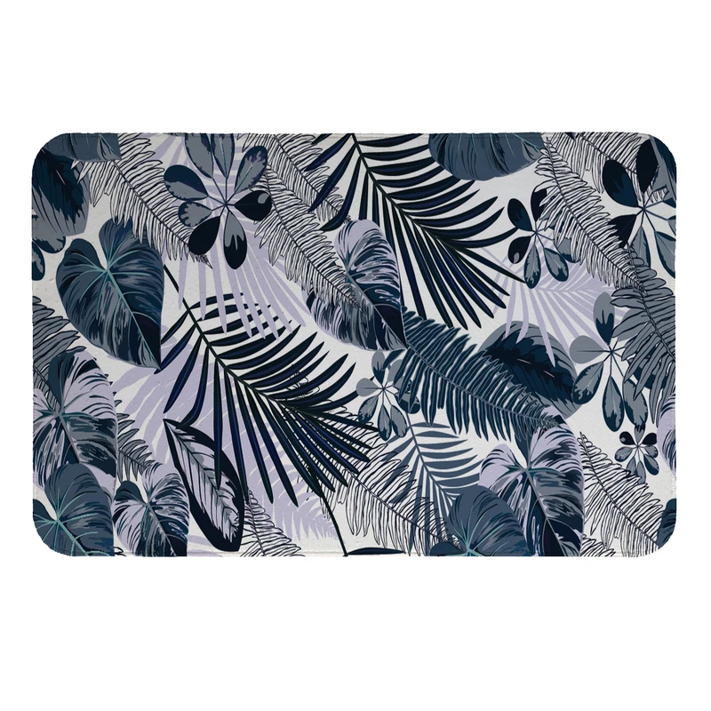  پادری طرح برگ کد 9228 سایز 80x110 سانتی متر