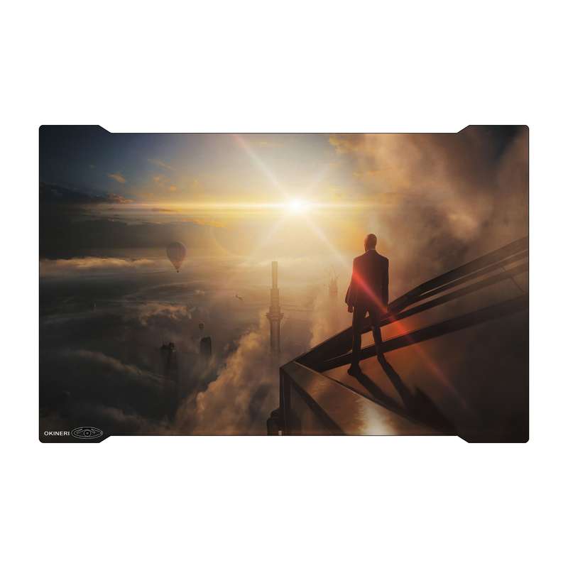 ماوس پد مخصوص بازی اوکینری مدل MPB00759 طرح  بازی هیتمن