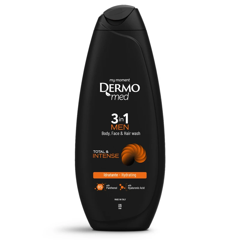 شامپو تقویت کننده مو درمومد مدل INTENSE حجم 450 میلی‌لیتر