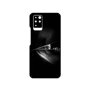 MAHOOT Black Portrait Cover Sticker for Infinix Note 10