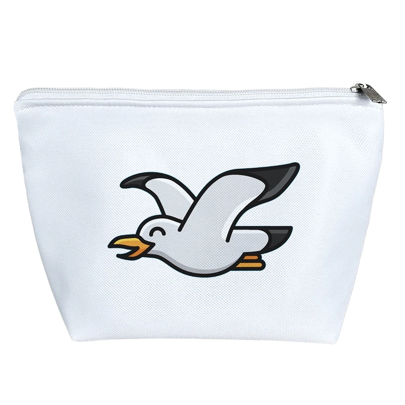 کیف لوازم آرایش دخترانه خندالو مدل مرغ دریایی کد 2831