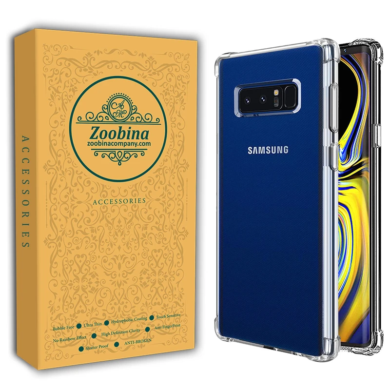 کاور زوبینا مدل COLORLESS مناسب برای گوشی موبایل سامسونگ Galaxy Note 8