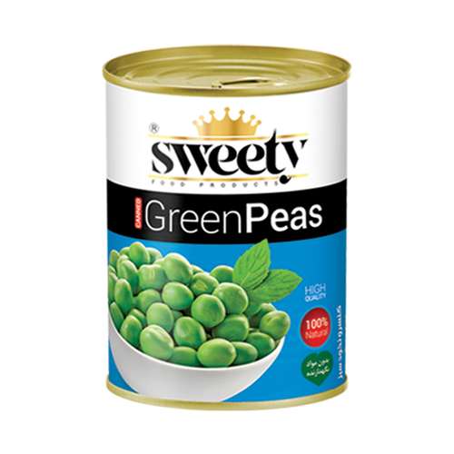 کنسرو نخود سبز سوییتی - 370 گرم