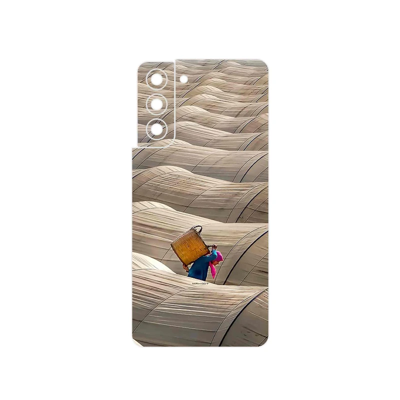 برچسب پوششی ماهوت مدل Strawberry Greenhouses مناسب برای گوشی موبایل سامسونگ Galaxy S21 5G
