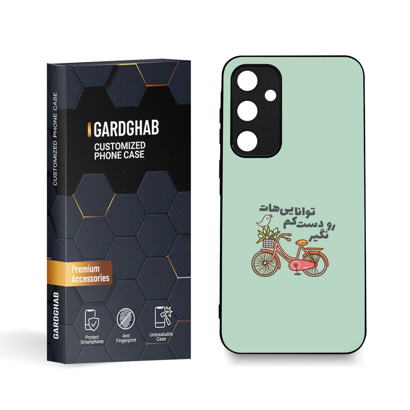 کاور گارد قاب مدل تکست مناسب برای گوشی موبایل سامسونگ Galaxy A35