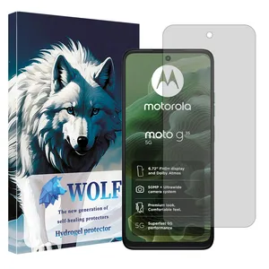 Wolf Tough model transparent screen protector suitable for Motorola Moto G35 mobile phone