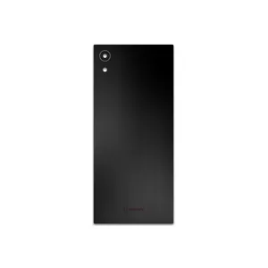 MAHOOT Black-Matte Cover Sticker for Sony Xperia XA1