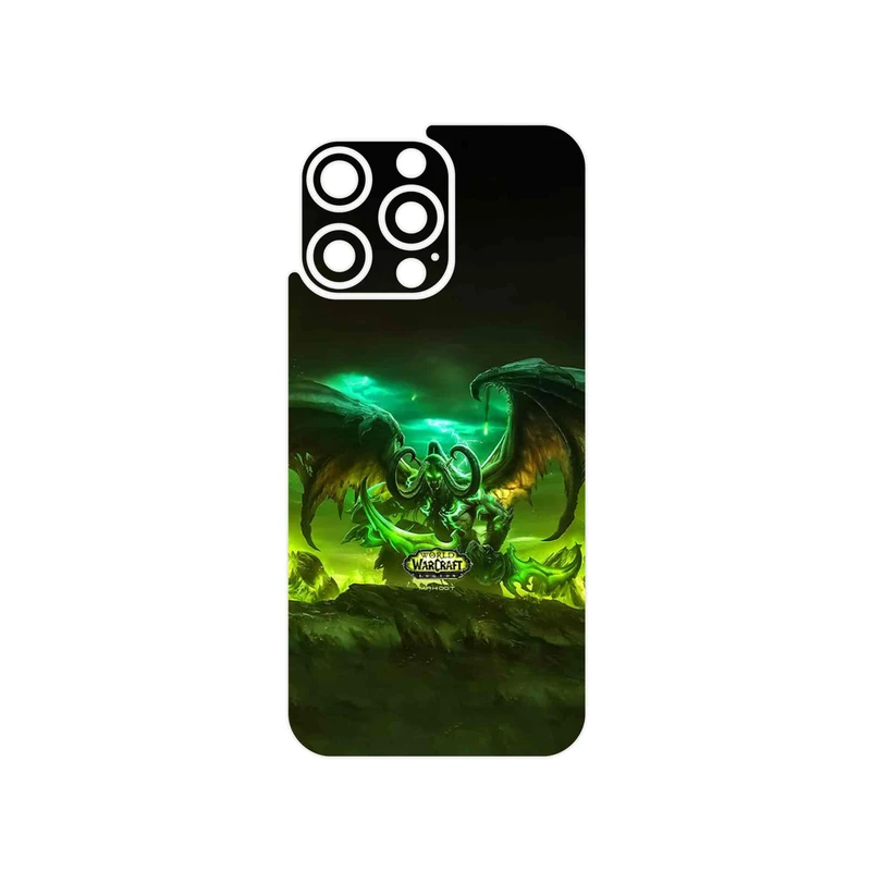 برچسب پوششی ماهوت مدل Warcraft Game Series مناسب برای گوشی موبایل اپل iPhone 15 Pro Max