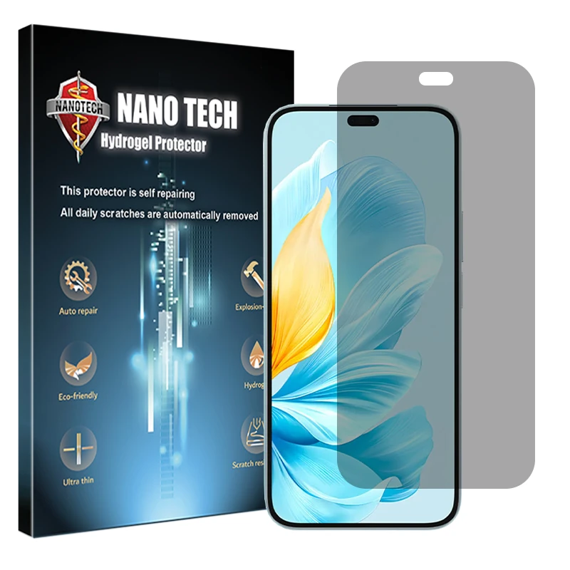 محافظ صفحه نمایش حریم شخصی نانو تک مدل Tough مناسب برای گوشی موبایل آنر 200 Lite