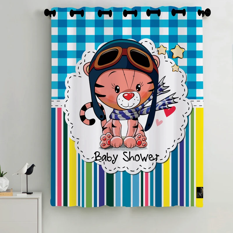 پرده رنس مدل C2-50621 سایز 190x140 سانتی متر