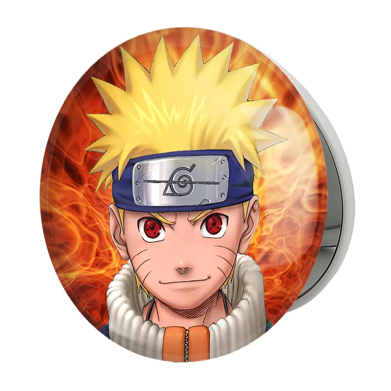 آینه جیبی خندالو طرح ناروتو اوزوماکی انیمه ناروتو Naruto مدل تاشو کد 11256 