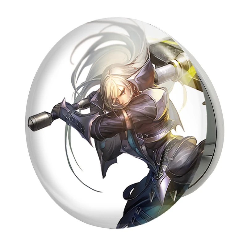 آینه جیبی خندالو طرح بازی شکارچی هیولا (Monster Hunter) مدل تاشو کد 33239