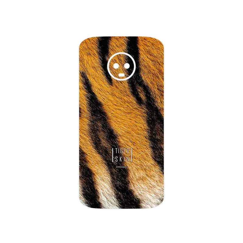 برچسب پوششی ماهوت مدل Tiger Skin مناسب برای گوشی موبایل موتورولا Moto G6